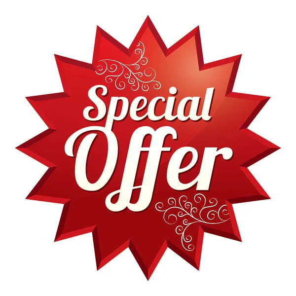 Special offer price tag. Icon for sale. — Stock Photo, Image