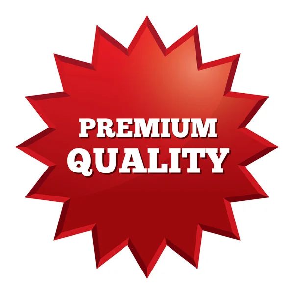Premium kvalitet stjärna. Specialerbjudande vektor tag. — Stock vektor