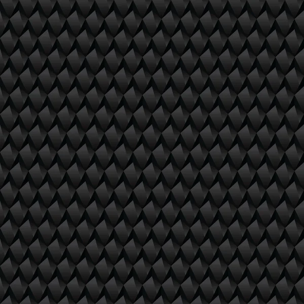 Black abstract texture. Seamless vector texture. — Stock Vector