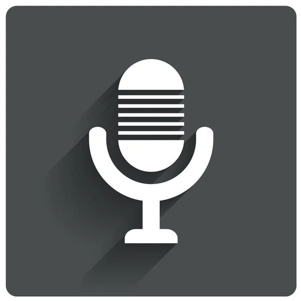 mikrofon simgesi. hoparlör simgesi. canlı müzik işareti