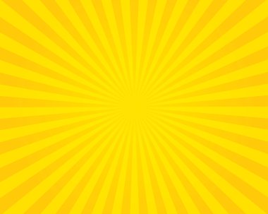Yellow flare background. Illustration. clipart