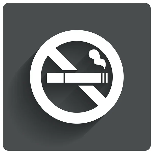 No smoking sign. No smoke icon. Stop smoking. — Stock Photo, Image