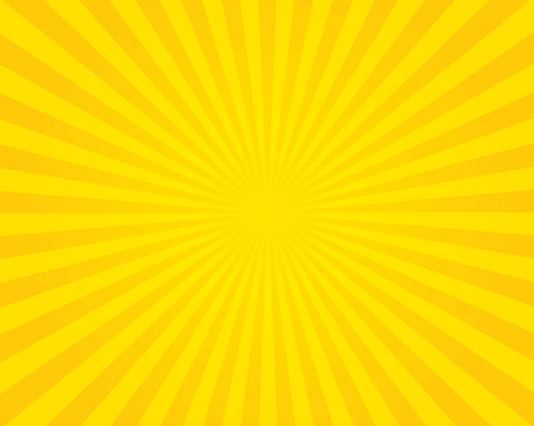 Yellow flare background. Illustration.