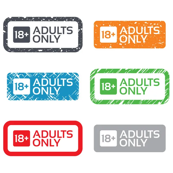 18 yaşında işareti. yetişkin içeriği yalnızca.