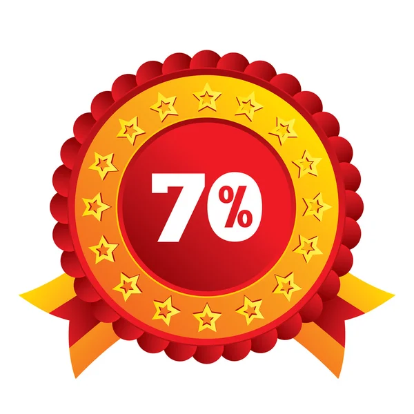 70 percent discount sign icon. Sale symbol. — Stock Photo, Image