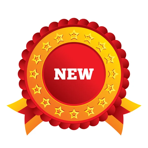 New sign icon. New arrival button. — Stock Photo, Image