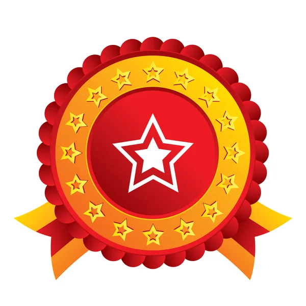 Stjärntecken-ikonen. favorit-knappen. navigering — Stockfoto