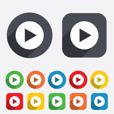 ok işareti simgesi. En yakın düğme. Gezinti simgesi