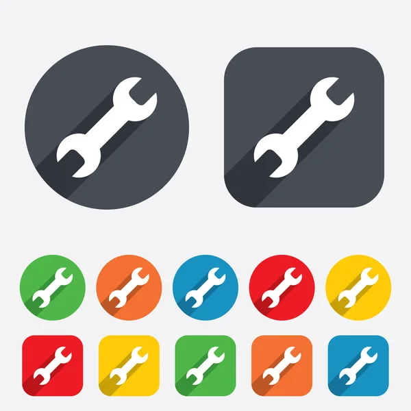 Reair tool sign icon. Символ сервиса . — стоковый вектор