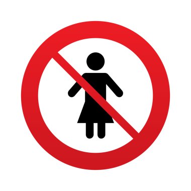 dişi işareti simgesi. kadın insan sembolü.