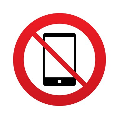 hiçbir akıllı telefon işareti simgesi. simge desteği.