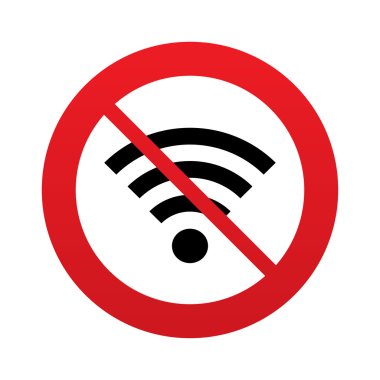 wifi bir iz yok. kablosuz simgesi. Kablosuz ağ.