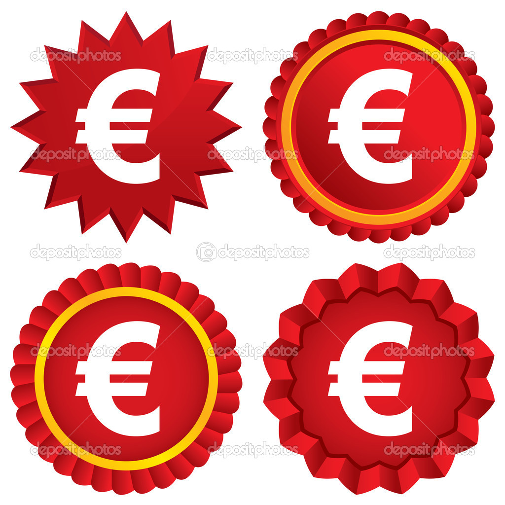 欧元符号图标。欧元货币符号. ——图库图片© Blankstock #41191969