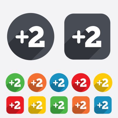 Ayrıca iki işareti. iki sembol Ekle.