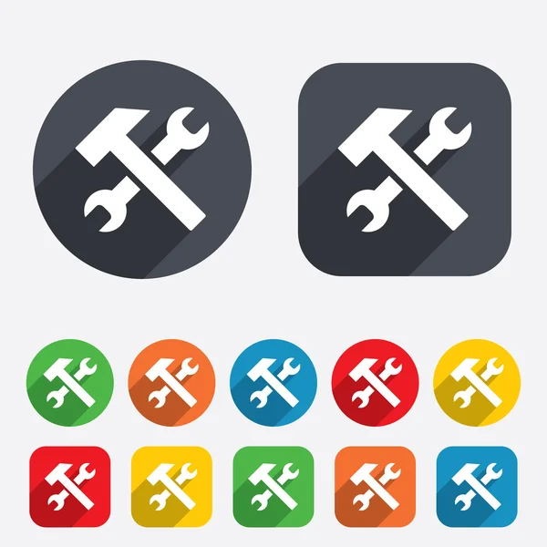 Repair tool sign icon. Service symbol. — Stock Photo, Image