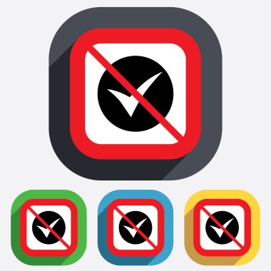 işareti simgesini denetleyin. Evet sembolü.