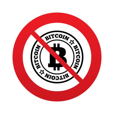 bitcoin işareti simgesi. şifreleme para birimi simgesi