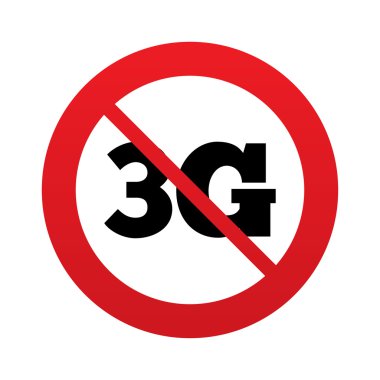 3g işareti. mobil telekomünikasyon teknolojisi.