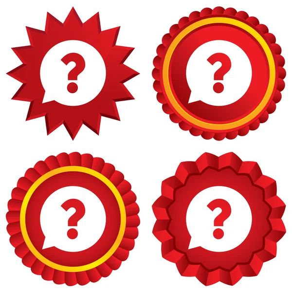 Question mark sign icon. Help symbol. — Stock Photo, Image