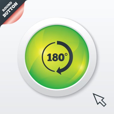 açı 180 derece işareti simgesi. geometri matematik simgesi