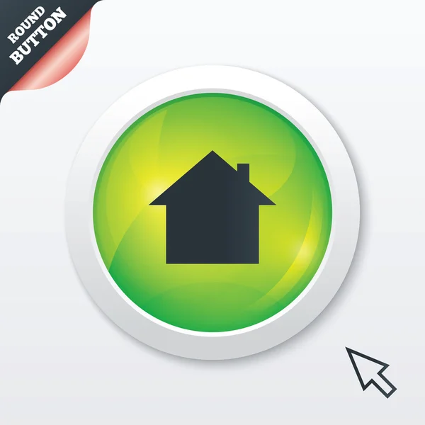 Home-Zeichen-Symbol. Hauptseite anklicken. Navigation — Stockfoto