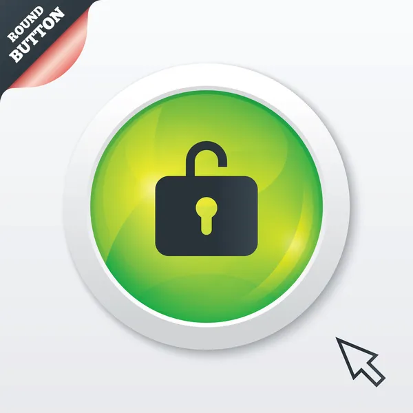 Lock sign icon. Login symbol. — Stock Photo, Image