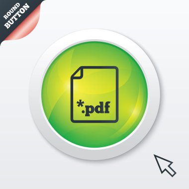 PDF dosyası belge simgesi. Download pdf düğmesini.