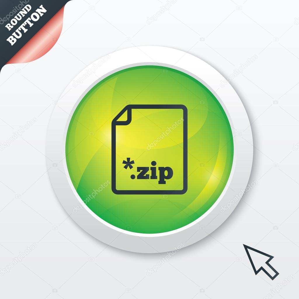 Archive file icon. Download ZIP button.
