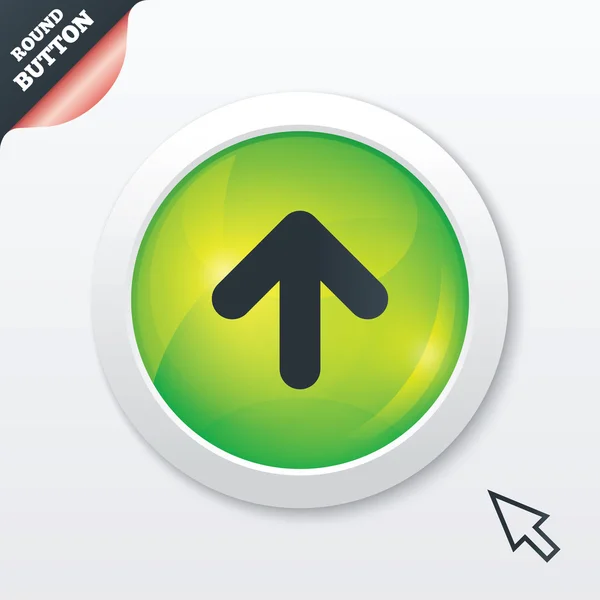 Upload sign icon. Upload button. — Stock Photo, Image