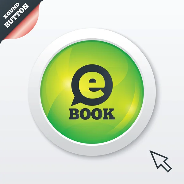 E-Book sign icon. Electronic book symbol. — Stock Photo, Image