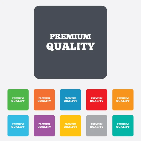 Premium quality sign icon. Special offer symbol — Stock Vector