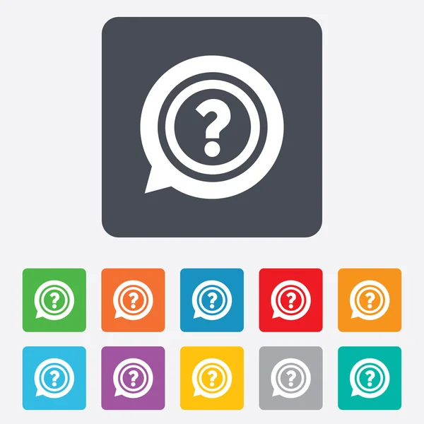 Question mark sign icon. Help symbol. Stock Vector Image by ©Blankstock 46713731