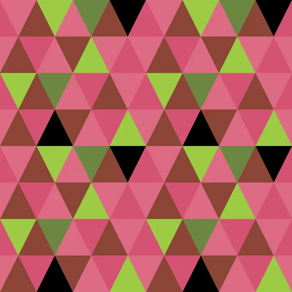 Patroon van geometrische vormen. driehoek achtergrond. — Stockvector