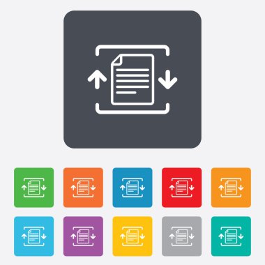 Arşiv dosyası simgesi. Zip ile sıkıştırılmış dosya.