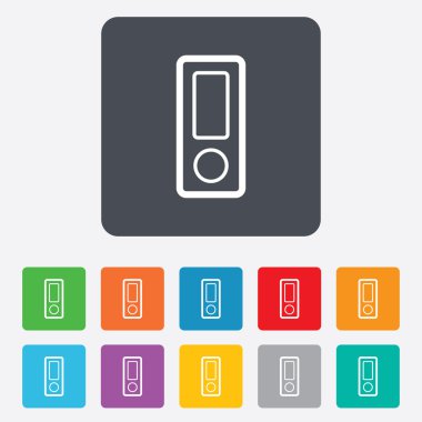 Belge klasörü işaret. Muhasebe Ciltçi simgesi.