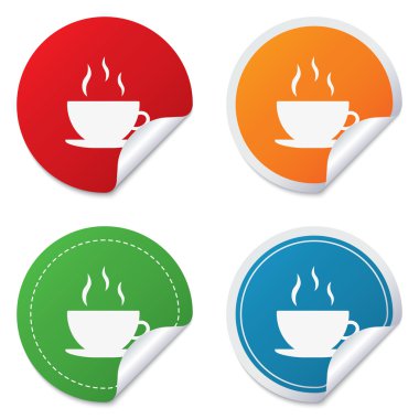 Download Curved Coffee Sign Icon Premium Vector Download For Commercial Use Format Eps Cdr Ai Svg Vector Illustration Graphic Art Design PSD Mockup Templates