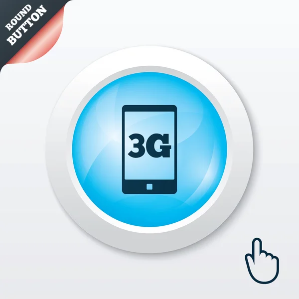 3g znamení. mobilní telekomunikační technologie. — Stockový vektor