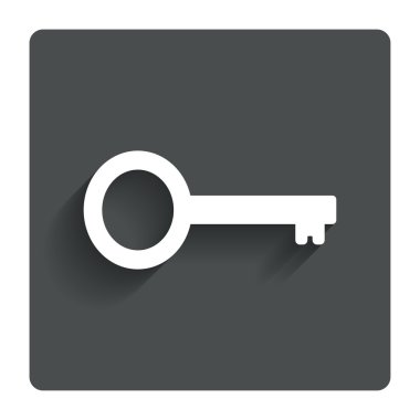 anahtar işareti simgesi. Araç simgesine kilidini.