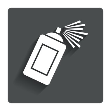 grafiti sprey simgesi imzalayabilirsiniz. sprey boya.