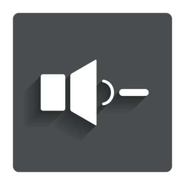 Hoparlör ses işareti simgesi. sembol ses.