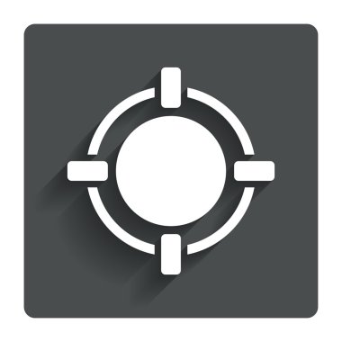 artı işareti simgesi. Hedef amaç simgesi.