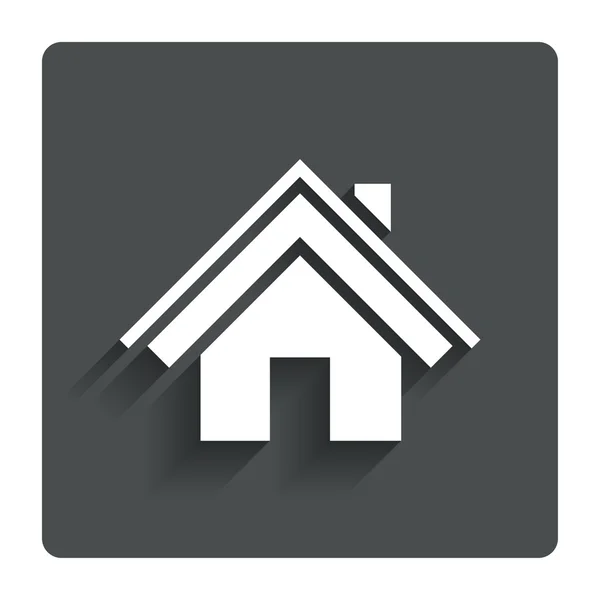 Home-Zeichen-Symbol. Hauptseite anklicken. Navigation — Stockvektor