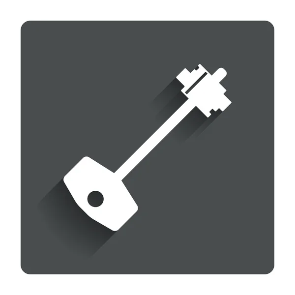 Key sign icon. Unlock tool symbol. — Stock Vector