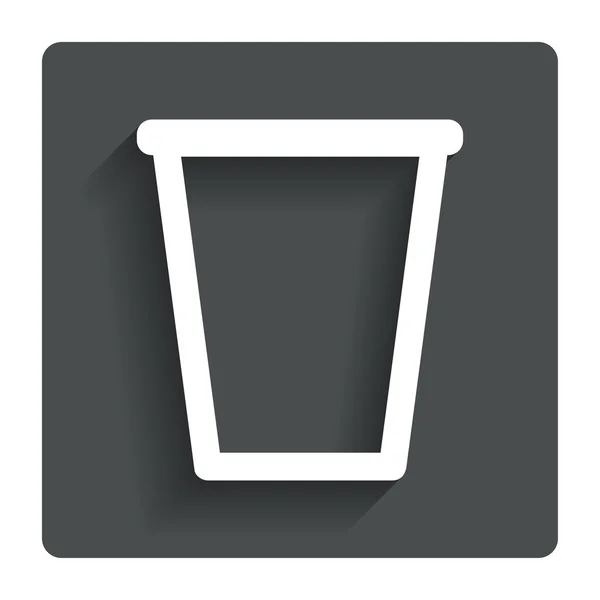 Recycle bin sign icon. Bin symbol. — Stock Vector