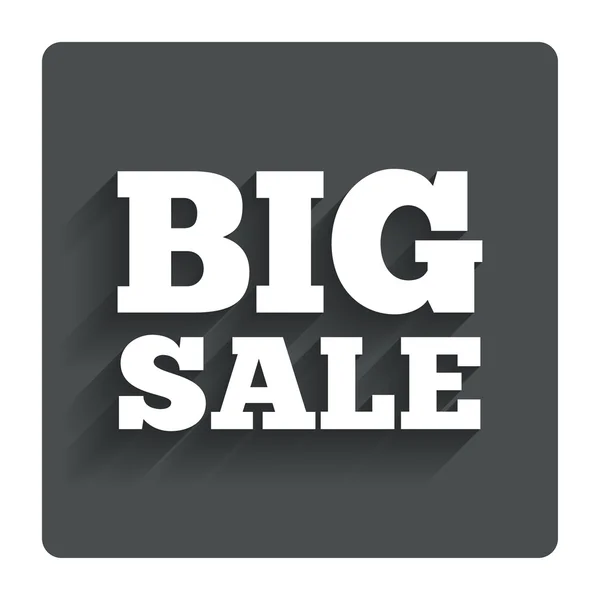 Big sale sign icon. Special offer symbol. — Stock Vector