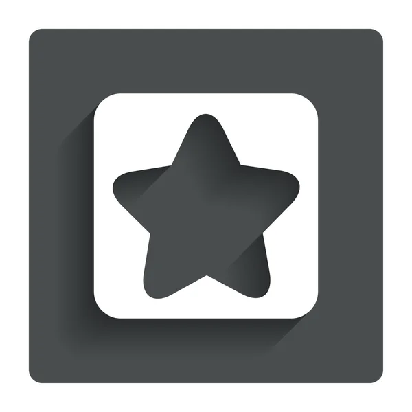 Sternzeichen-Symbol. Lieblingstaste. Navigation — Stockvektor