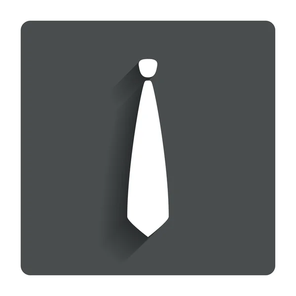 Tie sign icon. Business clothes symbol. — Stock Vector