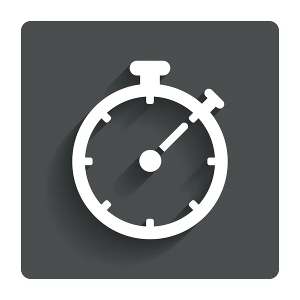 Timer teken pictogram. stopwatch-symbool. — Stockvector