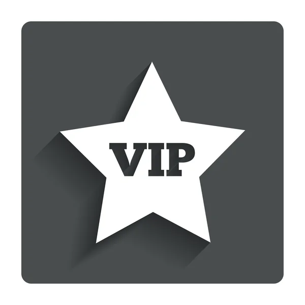 VIP-teken pictogram. lidmaatschap symbool. — Stockvector