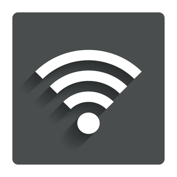 Znak WiFi. symbol wi-fi. sieci bezprzewodowej. — Wektor stockowy